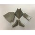 Заглушка (Thermoplast) белый 301