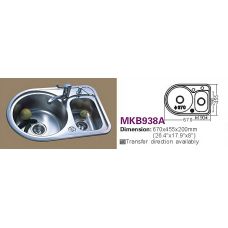Мойка Makelli 938a левая полированная 670*455