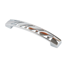 Ручка скоба хром 128мм  RS-043-128